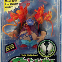 CLOWN II ORANGE GUNS 6" Action Figure SPAWN SERIES 4 Spawn McFarlane Toy (SUB-STANDARD PACKAGING)