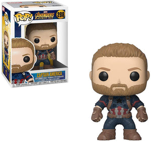 Pop Marvel 3.75 Inch Action Figure Avengers Infinity War - Captain America #288