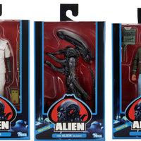 Alien 40th Anniversary 7 Inch Action Figure Series 2 - Set of 3 (Brett - Parker - Big Chap Bloody)