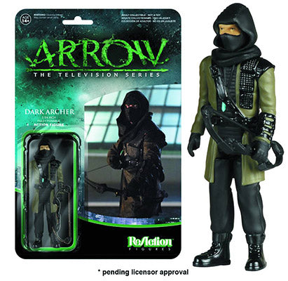 Arrow The CW 3.75 Inch Action Figure Reaction Series - Dark Archer