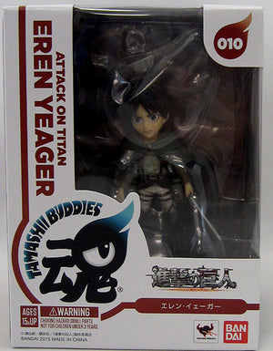 Attack On Titan 3 Inch Static Figure Tamashii Buddies - Eren Yeager