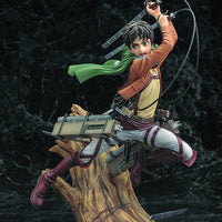 Attack On Titan 10 Inch Statue Figure ArtFX J Series - Eren Yeager 1:8 Scale