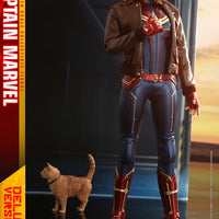 Captain Marvel 12 Inch Action Figure Movie Masterpiece 1/6 Scale Series - Captain Marvel Deluxe Version Hot Toys 904311