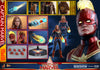 Captain Marvel 12 Inch Action Figure Movie Masterpiece 1/6 Scale Series - Captain Marvel Deluxe Version Hot Toys 904311