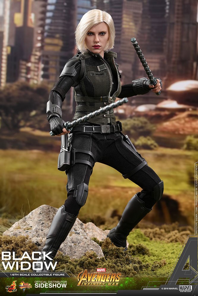 Avengers Infinity War 11 Inch Action Figure Movie Masterpiece 1/6 Scale Series - Black Widow Hot Toys 903470