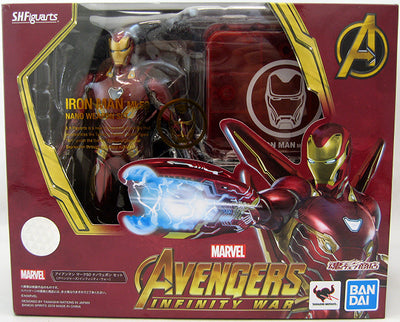 Avengers Infinity War 6 Inch Action Figure S.H. Figuarts - Iron Man Mk-50 Nano Version