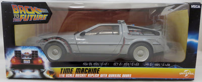 Back To The Future Die Cast 6 Inch Vehicle Figure - Delorian Time Machine Car