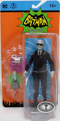 DC Retro Batman 1966 6 Inch Action Figure Wave 10 Exclusive - Alfred Pennyworth Platinum