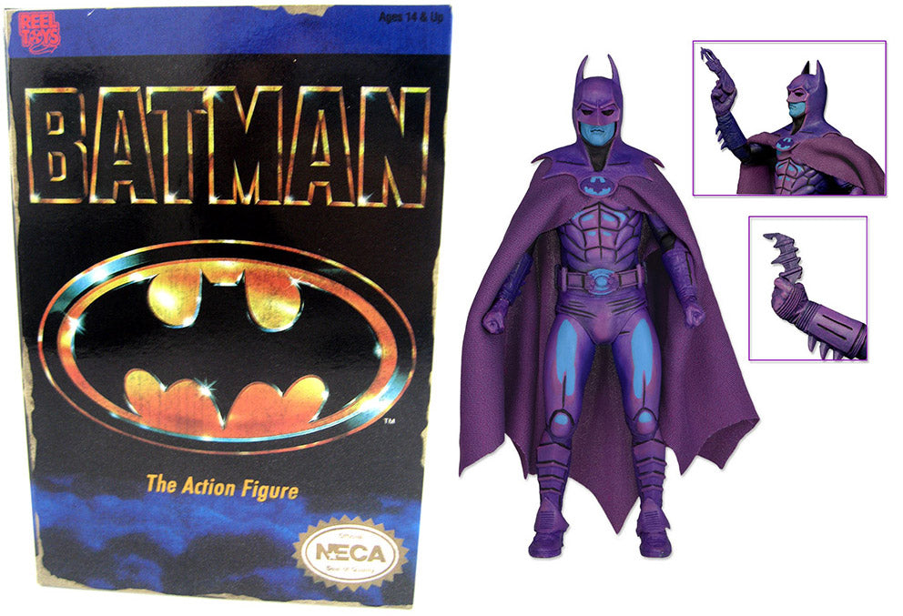 Batman 1989 Movie 7 Inch Action Figure 8-Bit Video Game Series - NES Batman 1989