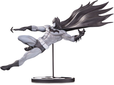 Batman Black and White 7 Inch Statue Figure - Batman by Doug Mahnke