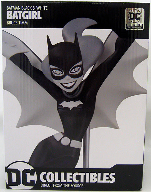 Batman Black & White 7 Inch Statue Figure - Batgirl By Bruce Timm