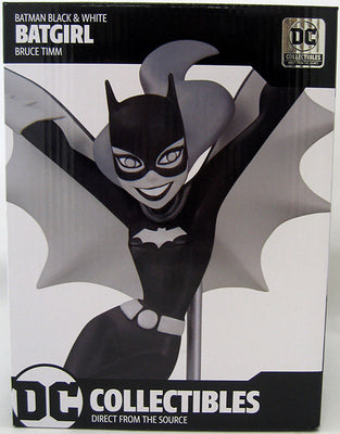 Batman Black & White 7 Inch Statue Figure - Batgirl By Bruce Timm