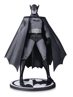 Batman Black & White 6 Inch Action Figure Comics Series - Batman by Bob Kane