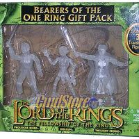 BEARERS OF THE ONE RING 3-Figure Gift Pack Twilight Frodo-Bilbo-Gollum