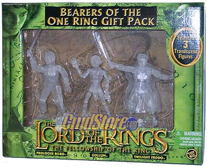 BEARERS OF THE ONE RING 3-Figure Gift Pack Twilight Frodo-Bilbo-Gollum