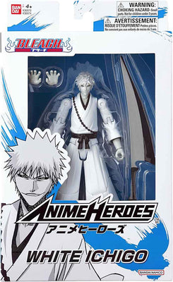 Bleach 6 Inch Action Figure Anime Heroes - White Ichigo