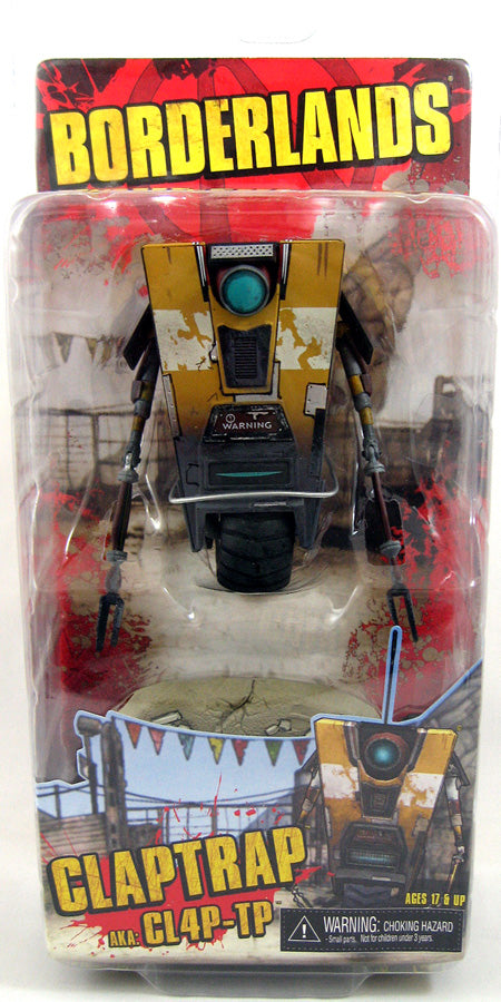 Borderlands 7 Inch Action Figure Series 1 - Claptrap