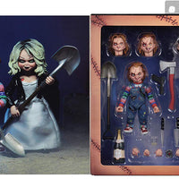 Bride Of Chucky 7 Inch Action Figure Ultimate Series - Chucky & Tiffany