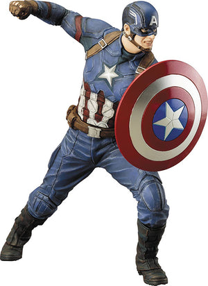 Captain America Civil War 9 Inch Statue Figure ArtFX+ - Captain America