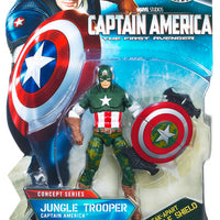 Captain America Movie 3.75 Inch Action Figure Wave 3 - Jungle Trooper Captain America #13