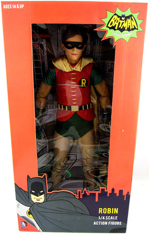 Classic Batman 1966 18 Inch Action Figure 1/4 Scale Series - Burt Ward Robin