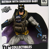 Dark Knights Metal 6 Inch Statue Figure - Batman & Baby Darkseid