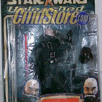 DARTH VADER UNMASKED Unleashed Saga OLD PACKAGING Saga Star Wars Figure