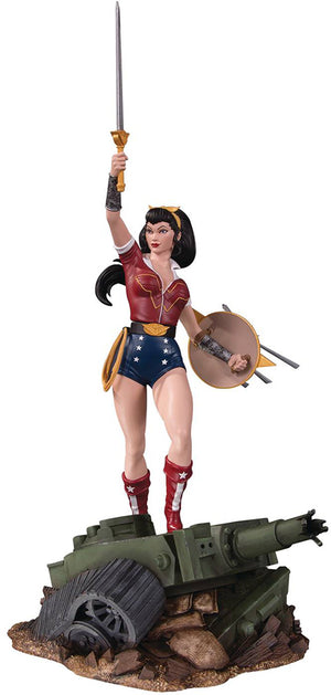 DC Comics Bombshells 17 Inch Statue Figure Deluxe Series - Wonder Woman