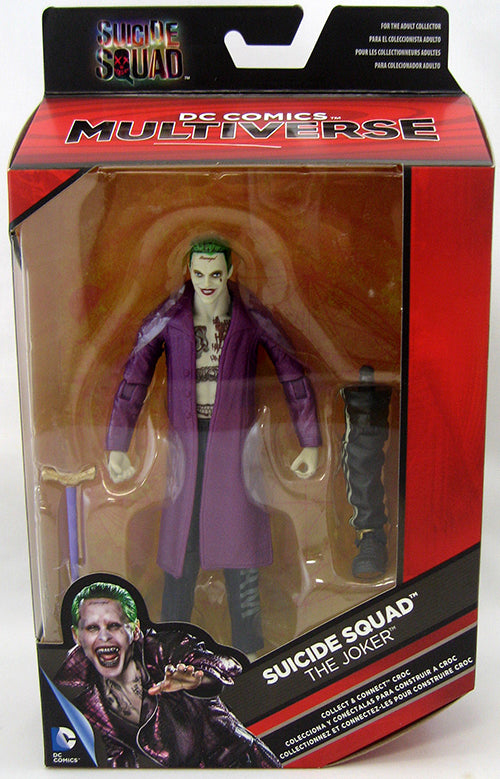 DC Comics Multiverse 6 Inch Action Figure Killer Croc Series - Suicide Squad The Joker #1 of 6