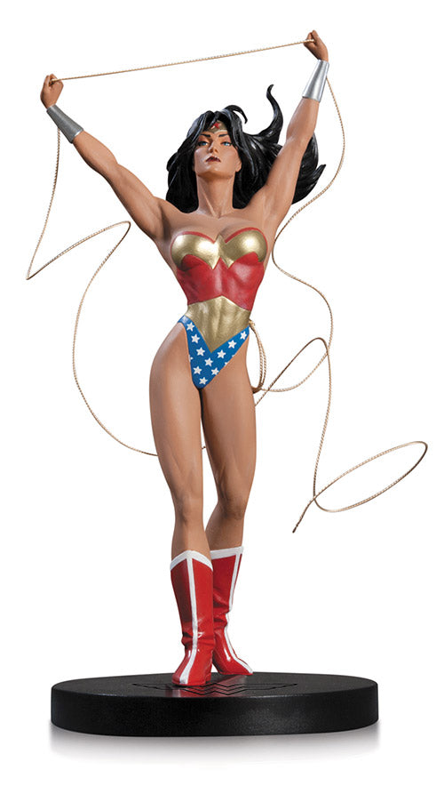 DC Designer Series 12 Inch Statue Figure Wonder Woman - Wonder Woman By Adam Hughes