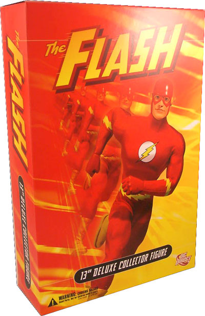 DC Direct 13 Inch Deluxe Collector Action Figures: Flash (Previously Opened and Displayed)