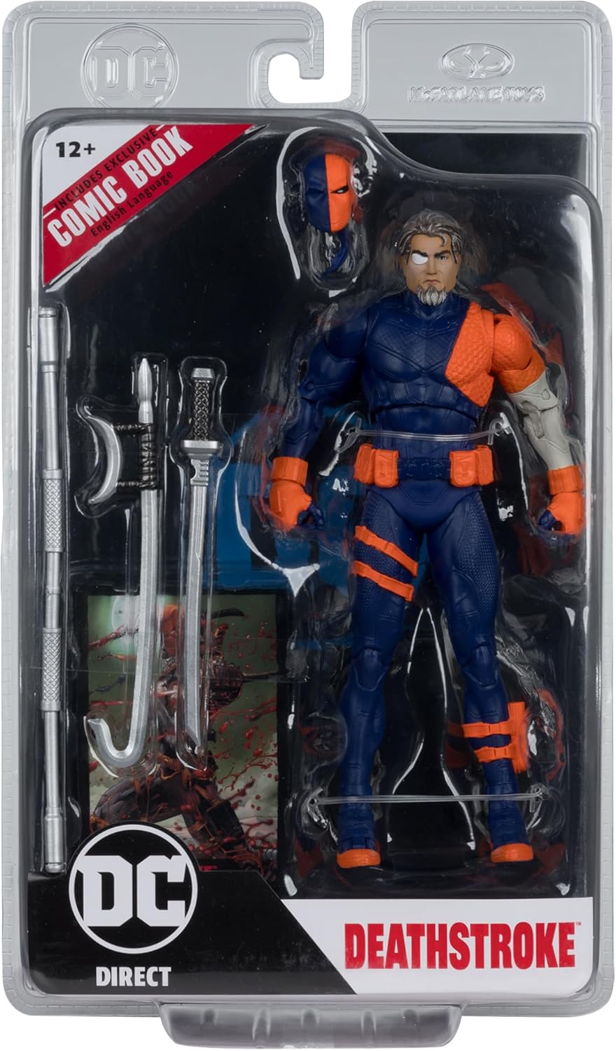 DC Direct Comic 7 Inch Action Figure Wave 6 - Deathstroke (DC Rebirth)