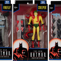 DC Direct The New Batman Adventures 6 Inch Action Figure Wave 3 - Set of 3 (Batman - Creeper - Firefly)