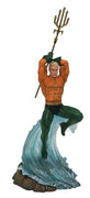 DC Gallery 9 Inch Statue Figure Comic Series - Aquaman (Shelf Wear Packaging)