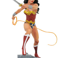 DC Gallery 9 Inch Statue Figure Comic Series - Wonder Woman Lasso