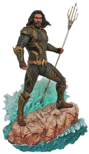 DC Gallery 9 Inch Statue Figure Justice League Movie - Aquaman