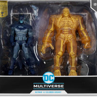 DC Multiverse Arkham City 7 Inch Action Figure 2-Pack Exclusive - Batman & Solomon Grundy Gold Label