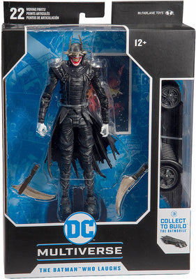 DC Multiverse 7 Inch Action Figure BAF Batmobile Series - The Batman Who Laughs