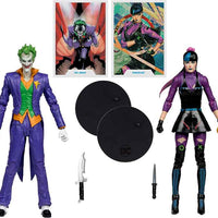 DC Multiverse Batman 7 Inch Action Figure - The Joker & Punchline