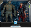 DC Multiverse Batman v Superman Dawn of Justice 7 Inch Action Figure 2-Pack - Doomsday & Superman