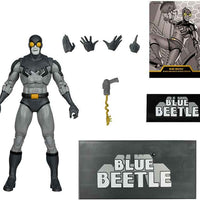 DC Multiverse Black & White Accent Edition 7 Inch Action Figure Exclusive - Blue Beetle Gold Label