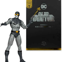 DC Multiverse Black & White Accent Edition 7 Inch Action Figure Exclusive - Blue Beetle Gold Label