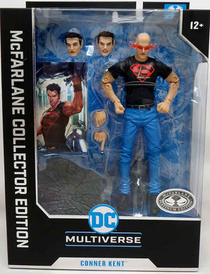 DC Multiverse Collector Edition 7 Inch Action Figure Wave 5 - Conner Kent (Teen Titans) Platinum