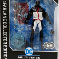 DC Multiverse Collector 7 Inch Action Figure Wave 8 Exclusive - Mister Terrific (JSA) Platinum