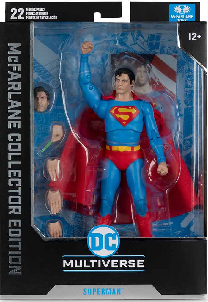 DC Multiverse Collector 7 Inch Action Figure Wave 8 - Superman (The Movie 1978)