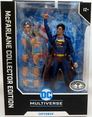 DC Multiverse Collector 7 Inch Action Figure Wave 8 Exclusive - Superman (The Movie 1978) Platinum