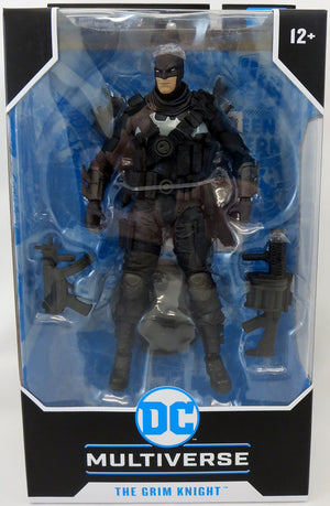 DC Multiverse 7 Inch Action Figure Comic Series - The Grim Knight