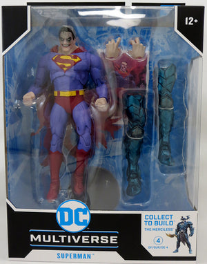 DC Multiverse Dark Nights Metal 7 Inch Action Figure BAF The Merciless - Superman The Infected