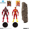 DC Multiverse DC Comics 6 Inch Action Figure 2-Pack Exclusive - Batman (Red Death) and The Flash