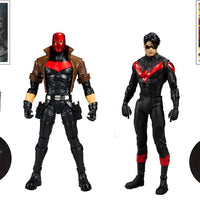 DC Multiverse DC Comics 7 Inch Action Figure 2-Pack Exclusive - Nightwing & Red Hood